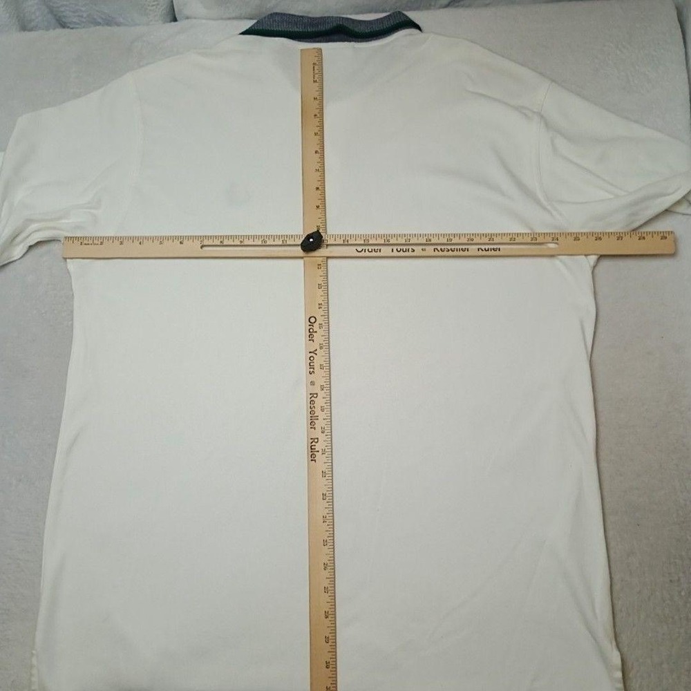 Masters Polo Shirt Mens XL White Augusta National Golf Shop Slazenger Vintage - Picture 8 of 10